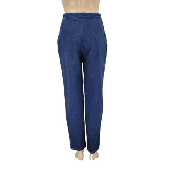 Cherokee of California Vintage Notched Waistband Western Jeans Pleated Front - Picture 3 of 12